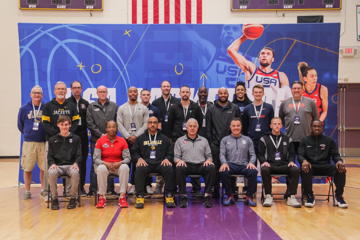 The Minneapolis Coach Academy is a wrap! Special shoutout to our Sunday session attendees &amp; coach <a href="/franfraschilla/">Fran Fraschilla</a> for coming through!

🔜 Las Vegas on June 3-5 » usab.com/youth/developm…