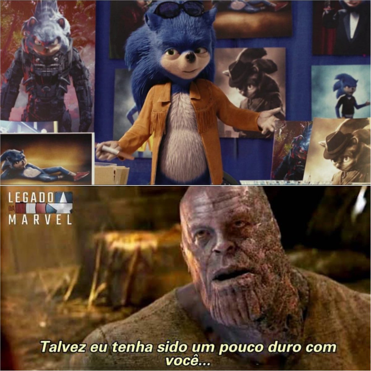 Legado da Marvel on X: E você, já perdoou o Sonic Feio hoje