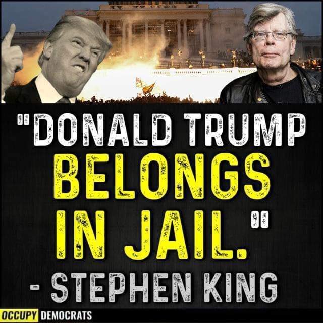 Give me thumbs up and retweet if you think Stephen King is correct 

👍
