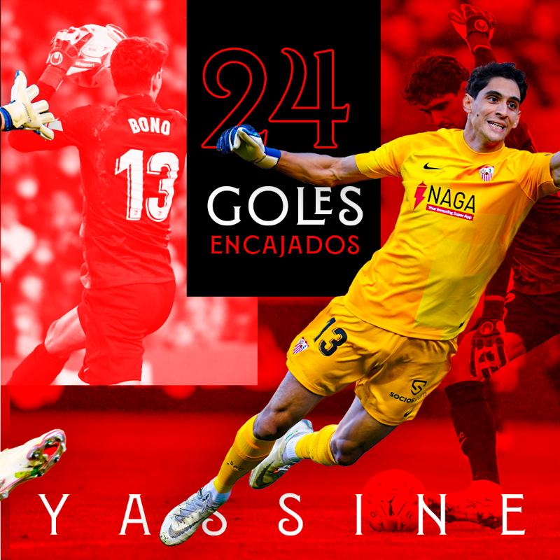 SevillaFC's tweet photo. 🏆 Yassine Bono, #TrofeoZamora de #LaLigaSantander 2021/22. 🔝🧤

#WeareSevilla #NuncaTeRindas