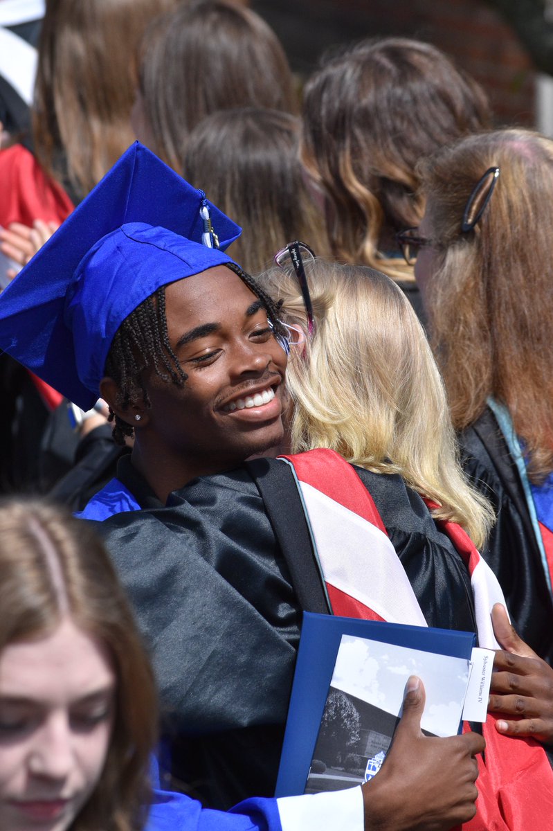 Congratulations to the <a href="/Classof202210/">Class of 2022</a>, you guys did it! Always remember your home on Crittenden💙🤍

📸: Charley Szydlyk