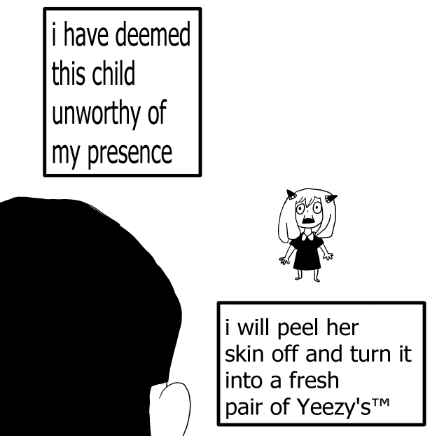 KWSHgg's tweet photo. kanye West meets anya forgor https://t.co/xwGvRp98oR