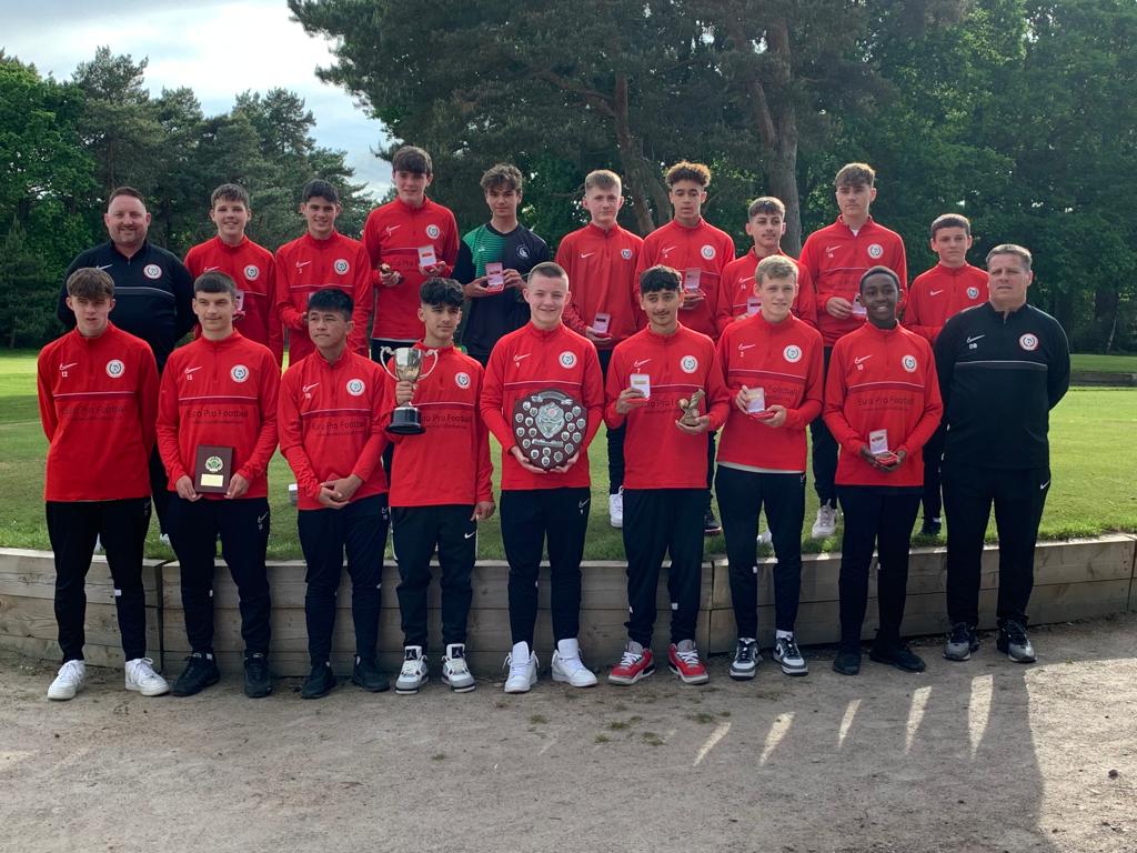 joelyboy4's tweet photo. Proud day with @dazzibarnard, celebrating the amazing season this #CTYFC U14 Rebels squad have had - adding the @CTYFC1973 'Team of the Year' award to their unbeaten League campaign and League Cup triumphs. https://t.co/xhap1wlFLp