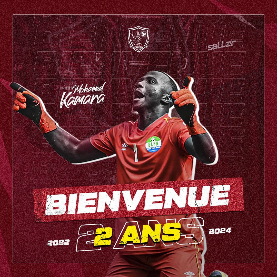 It’s a pleasure to join @HACofficiel on a two-year contract, a 20 times winner of Guinea Ligue 1. 

As the #AFCON2021 journey was interesting, so I look forward to having a good time over here. 

To my fans, this is a humble beginning. 

#SaloneTwitter 🇸🇱❤️✊🏿