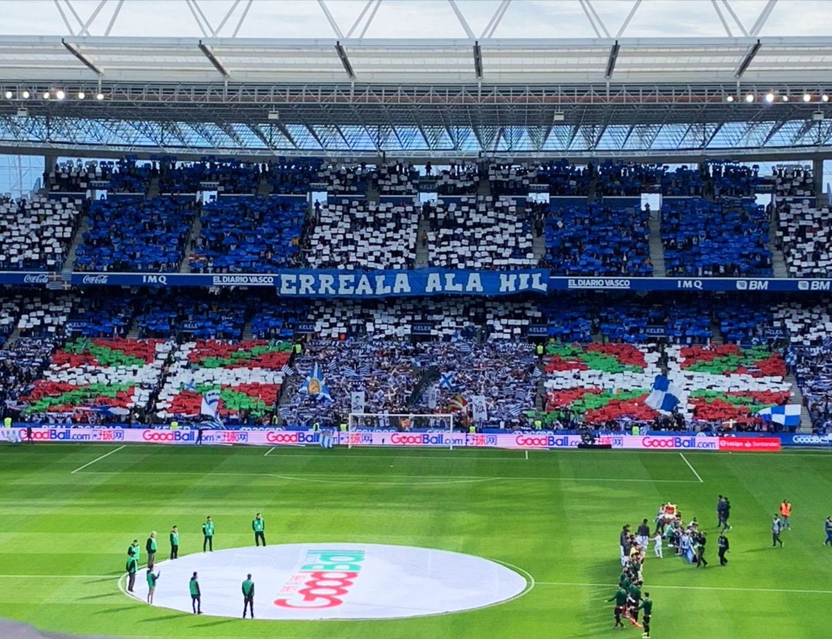 Tercer año consecutivo llevando el fútbol vasco a competiciones Europeas. <a href="/RealSociedad/">Real Sociedad Fútbol</a>