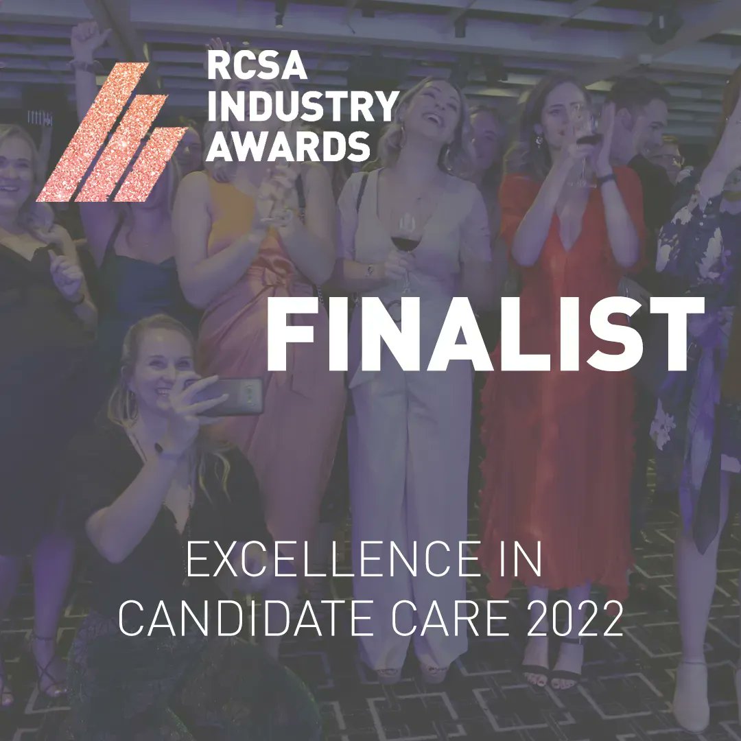 We're stoked to share that we're finalists in the RCSA Awards for Excellence in Candidate Care! 🌟
A huge congrats to our whānau over at The Work Collective who are finalists for Excellence in Social Purpose &amp; AWF who are finalists for Excellence in Safety and Wellbeing Culture!