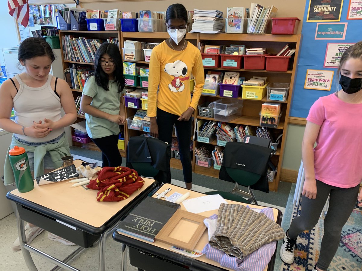 QRGega's tweet photo. Sharing the items we packed and are bringing on the voyage to America. These will help us write our immigrant diary entry. ⁦@QRGeraghty⁩ #qrspride https://t.co/g1dUjzGq8o