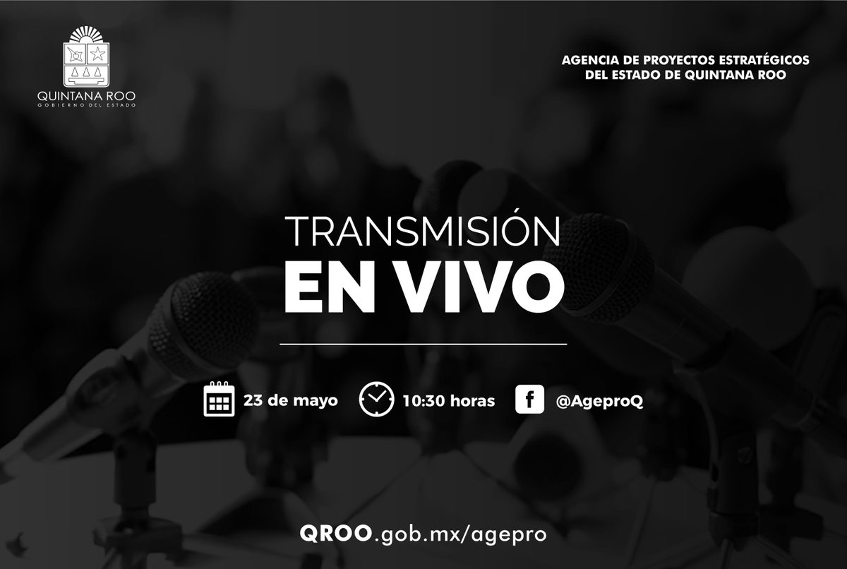 AgeproQ's tweet photo. ⚠️ #AtenciónCiudadana | El director general de la AGEPRO y su equipo de trabajo darán a conocer información importante y resolverán dudas en vivo sobre regularización y titulación de la propiedad.

🗓️ Lunes 23 de mayo
⏰ 10:30 horas

📲 https://t.co/tGUC4CpT65 https://t.co/pKR6w1rvol