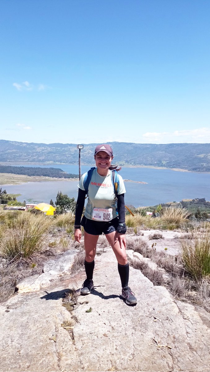 riso26's tweet photo. #24K de #MerrellTrailTour por las montañas de #Guatavita ⛰️🏃♀️ https://t.co/JPpi6W7A09