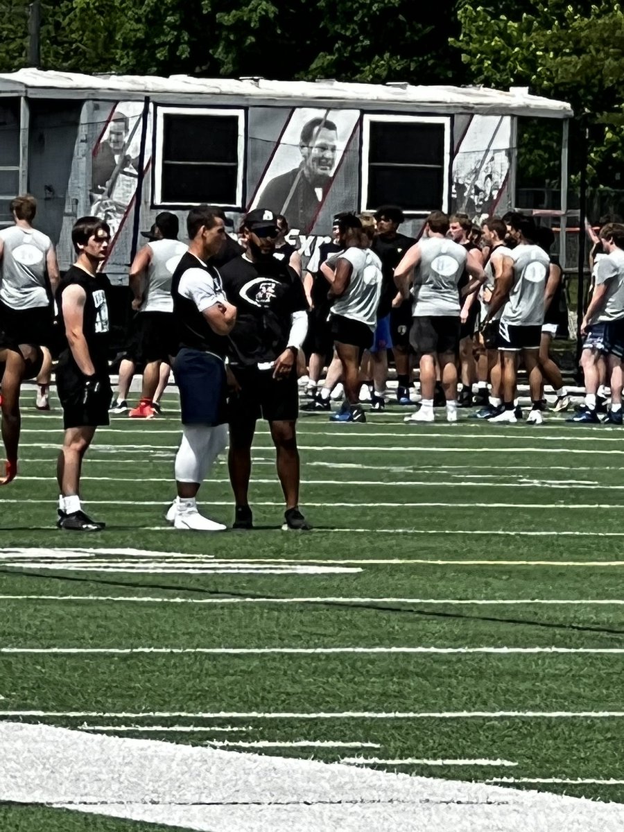 chasejones129's tweet photo. Had an awesome day @UIndyFB Camp today! Thanks for the invite @Coach_Crisp! @thsbraves @coachszabo https://t.co/6HV2E8cSbF
