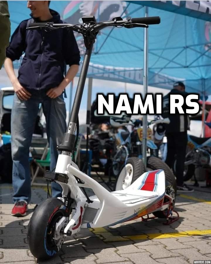 This new Scottie from NAMI Viper looks like some kind of racing scooter for the track but don't quote me on this
