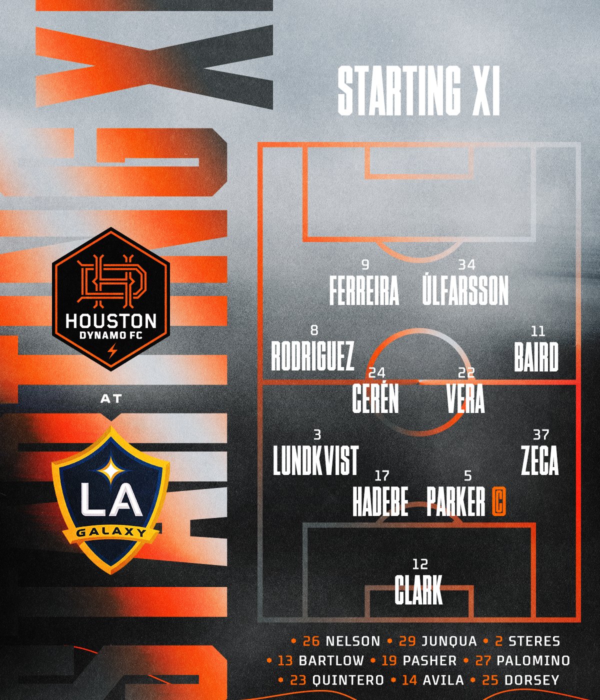 Houston Dynamo FC on Twitter: "Okay, fellas, now let's get in formation