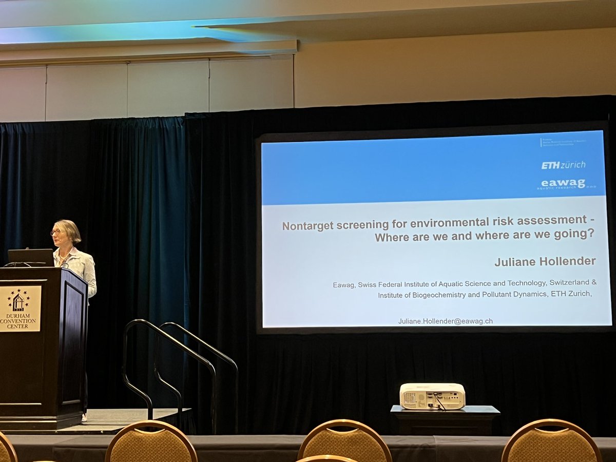 Alberto_Celma's tweet photo. First in person conference after more than 2 years, and it could not be a better one. Looking forward for an outstanding and packed program at the #NonTarget2022 conference during the next days! Great kick-off talk by Juliane Hollender, and surely more to come! #HRMS #NTS https://t.co/PmjZLdKPeM