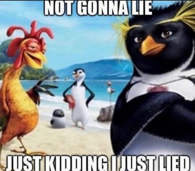 why do i have the vibes of that chicken from surfs up