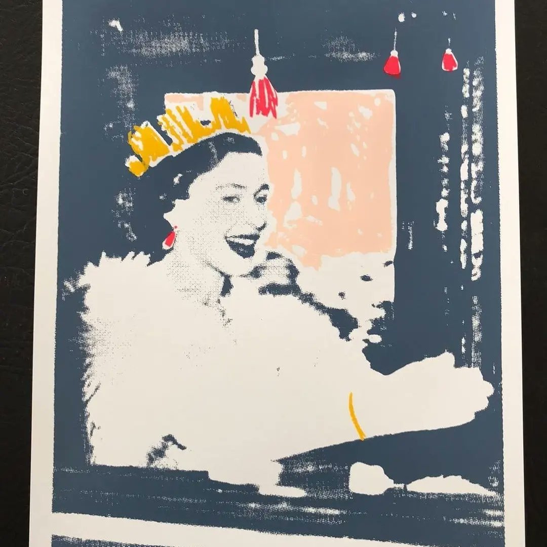 SoultonHall's tweet photo. With the #jubilee celebrations approaching, we are thrilled to have a print by @sampooleystride on its way which is also #fundraisingforflow.
It's going in a place of honour in #theenginehouse. https://t.co/WPEGac9gYl