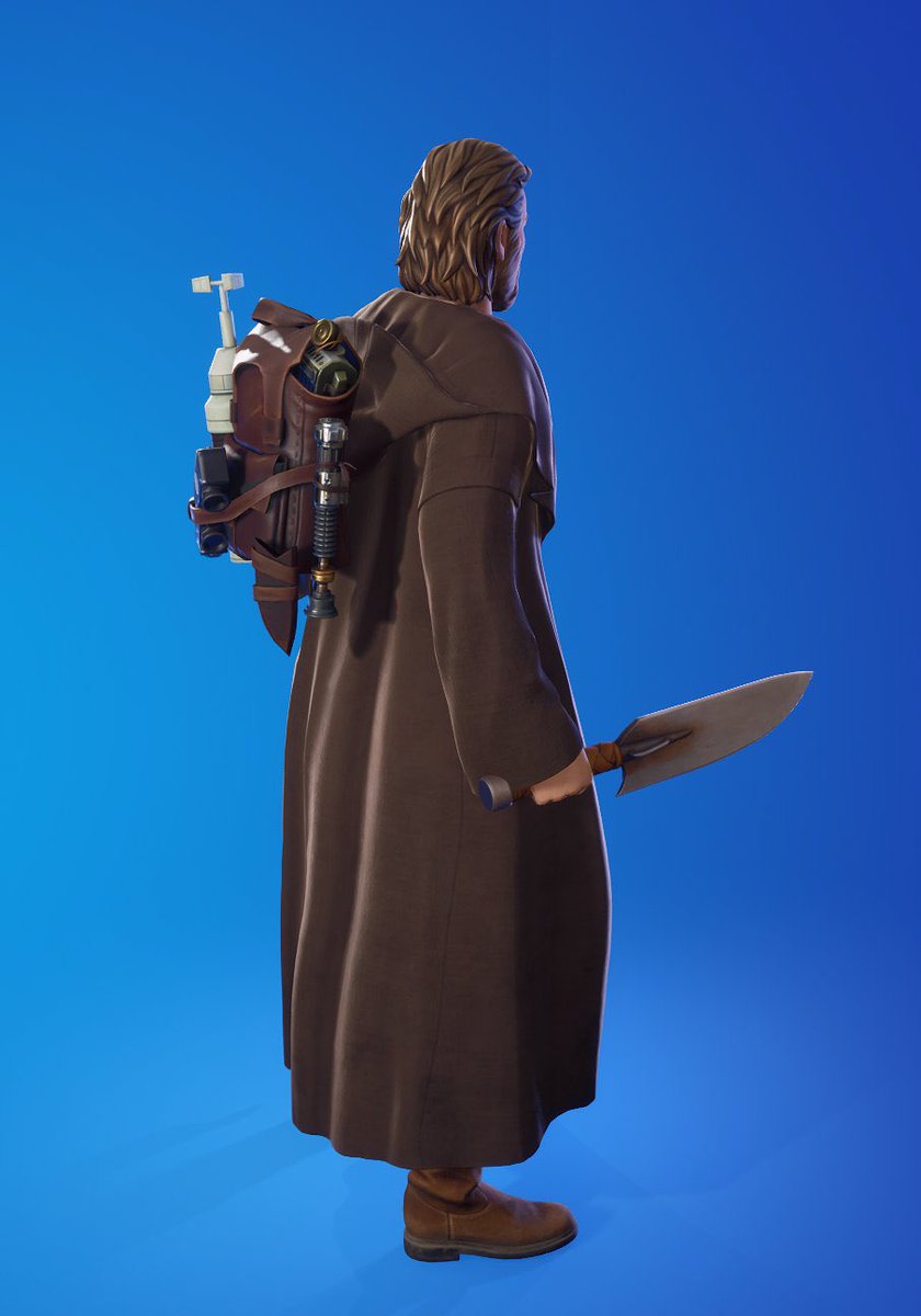 DeathStarPR's tweet image. Shout out to @FortniteGame for having the courage to depict Obi-Wan as the space murder hobo that he really is. #ObiWan #StarWars #Fortnite