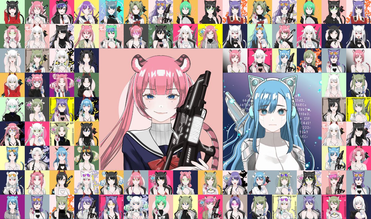 ⛩️ H A R U N A    F U T U R E 
⛩️ R E V E A L   D A Y 
The reveal is LIVE.
Refresh your metadata on Opensea🌊Let's see what #waifu you all pulled!🎉

#reveal  #NFTCommunity #nftproject #animenft #waifunft #nftart #nft