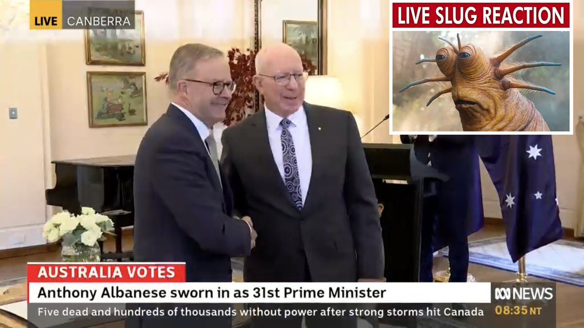 Live reaction slug is always streaming.
#auspol
#LIVESTREAM