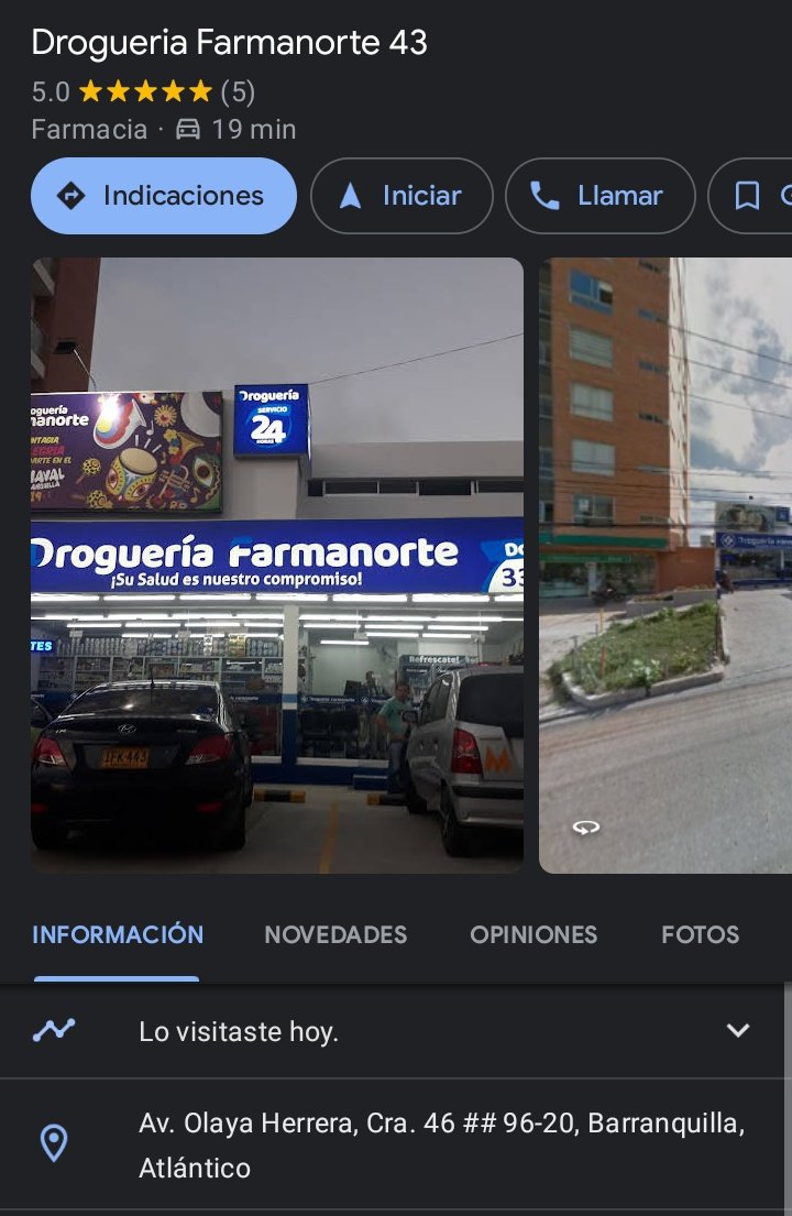 deafnook's tweet photo. Quiero hacer una denuncia a la @PoliciaBquilla por una violación al artículo 88 del código nacional de policía. La droguería @FarmanorteD  quien se negó a prestarle sus baños a mi hija de 4 años la cual llevaba bastante tiempo aguantando. https://t.co/lSQY33KGBc