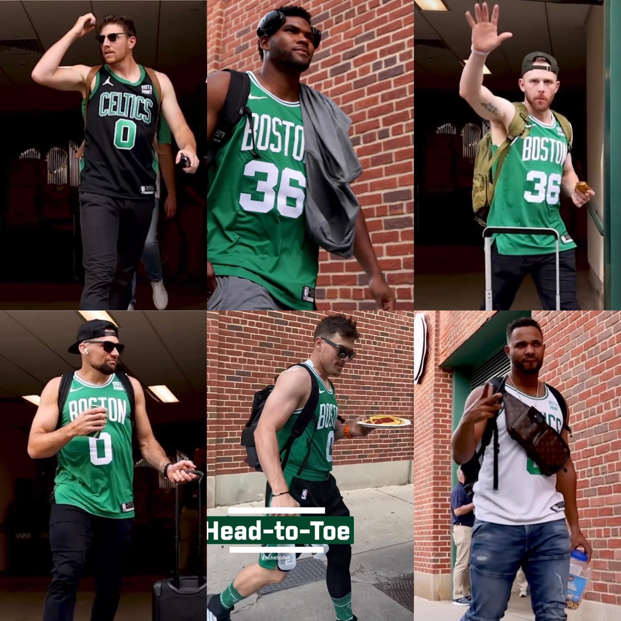 Boston Strong on X: The Red Sox first themed road-trip goes to the Boston  Celtics. #BleedGreen  / X