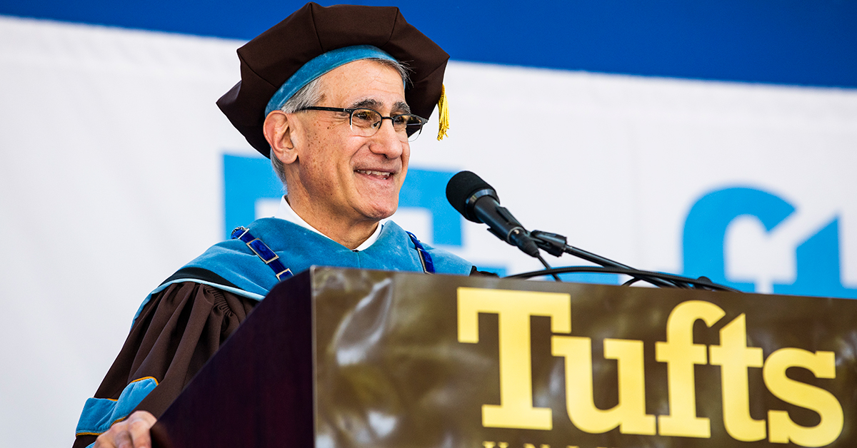 Tufts University on Twitter ""Now graduates, it is time for Tufts to