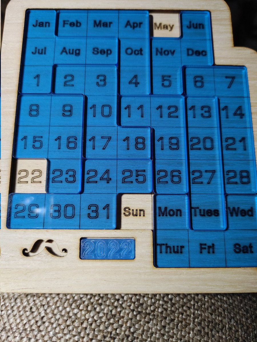 LRaesteel's tweet photo. #CalendarPuzzleSolutions May 22, 2022 https://t.co/odDpKKlfxa