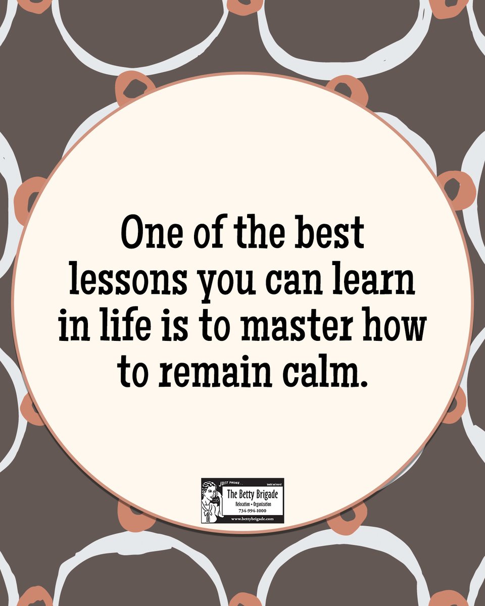 "One of the best lessons you can learn in life is to master how to remain calm."

#inspiration #motivation
