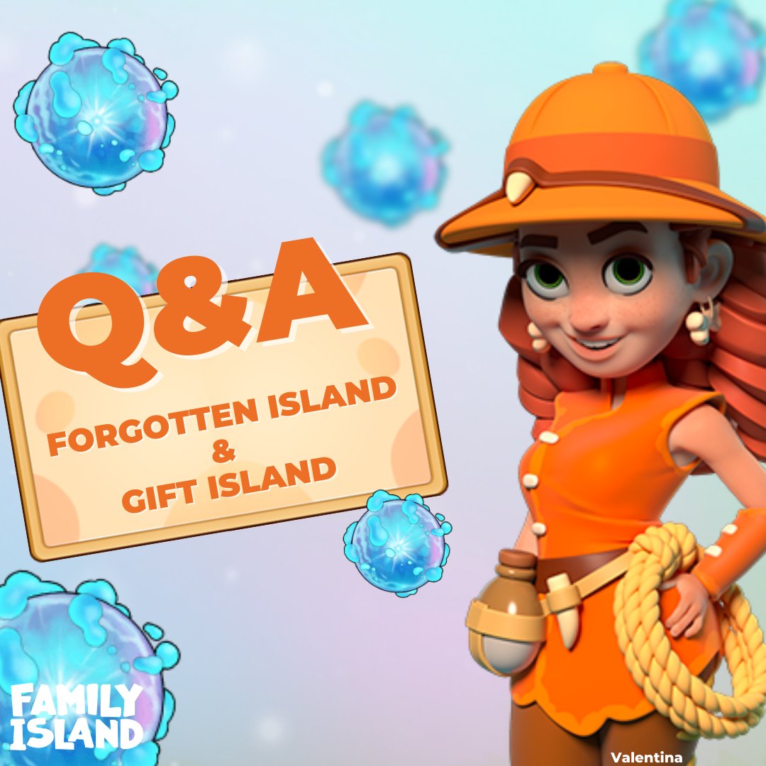 Family Island【公式】 on Twitter "＃忘れられた島 に関する質問は、 ここに是非聞いてください。 🤩 https