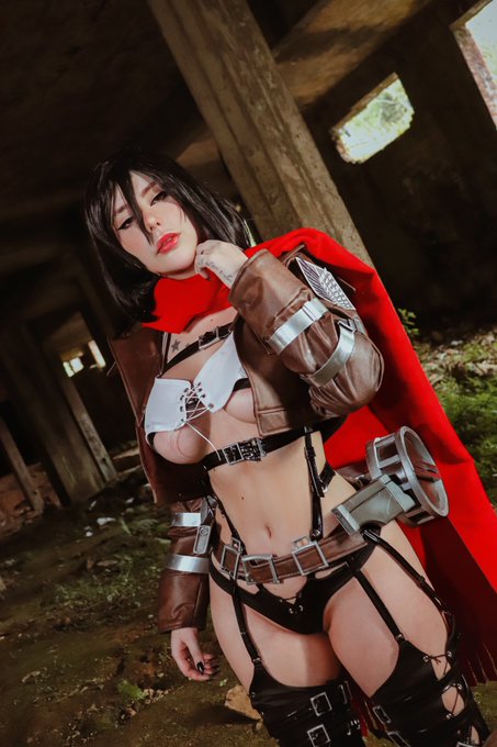 Last year I did this Mikasa version and I lost my IG&hellip;  Guess why 👀 https://t.co/51VJM6v1jw<a href="/tag/uglygymoutfit"class="tags"><span>#uglygymoutfit</span></a>