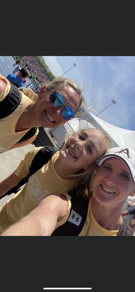 reaganhanfelt's tweet photo. Thank you to my coaching staff, parents, and teammates for helping me achieve my goals this freshman season! Can’t wait to get back to work this summer ! #hawkettes @ankenytrack
Conference 🥇
District 🥇
State 🥉 https://t.co/F8mH0FkmuJ