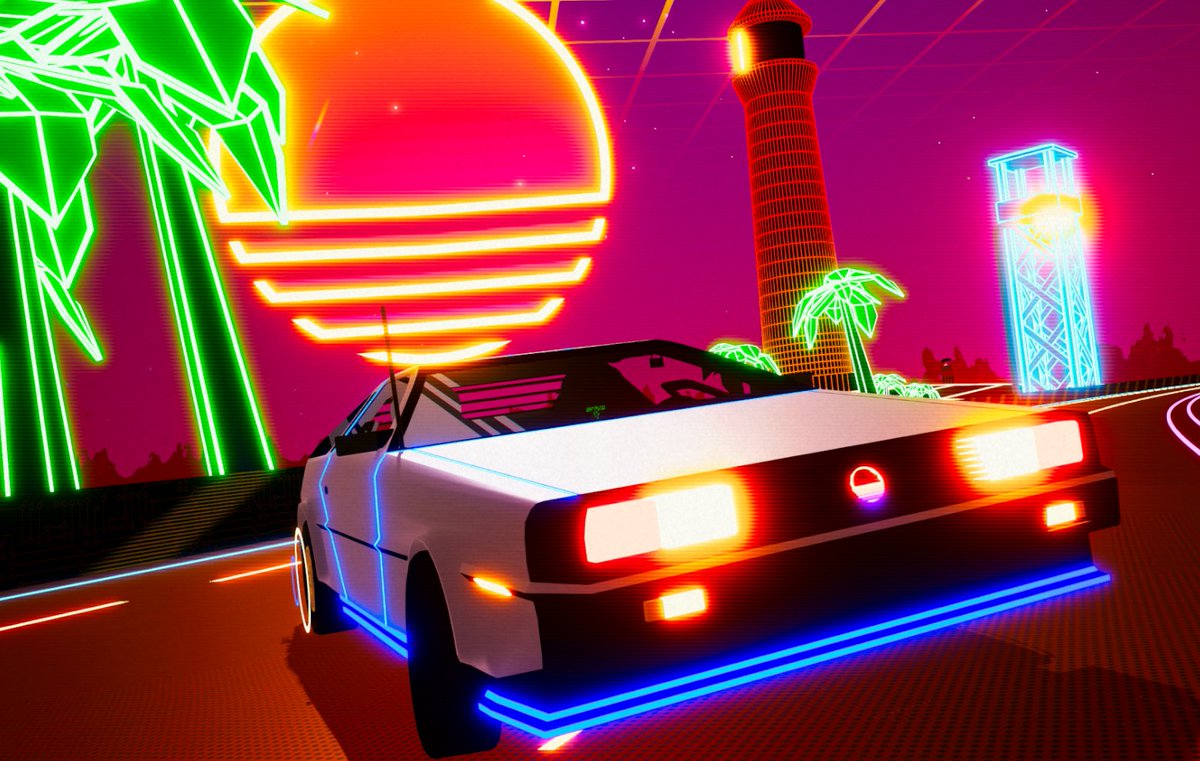 OutmodeGame's tweet photo. RELEASE DATE CONFIRMED: June 13th

Show your support in the Steam Racing Fest by trying out the new IMPROVED demo!

#synthwave #retrowave #outrun #80s #retro #newretrowave #outrun #vaporwave #unity3d #indiegame #indiedev #gaming https://t.co/BNhLe0MOAG