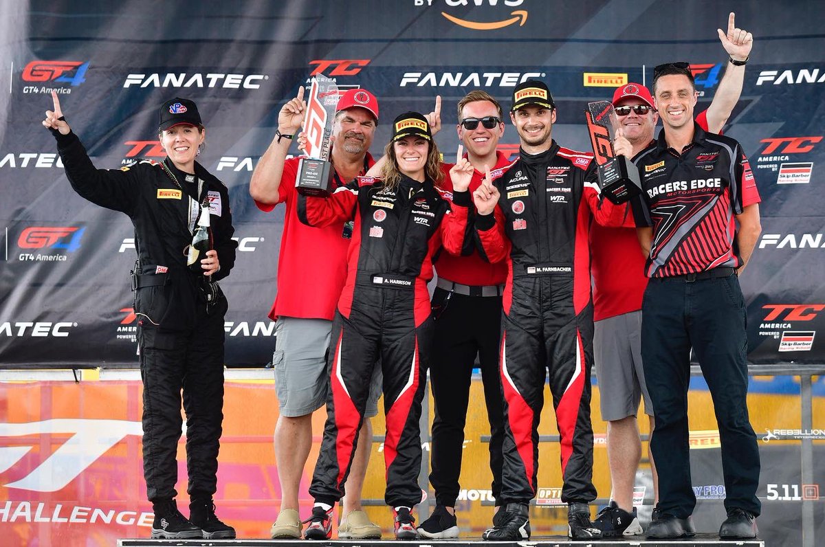 AshtonHarrison_'s tweet photo. WE DID IT!! 🏆 
P1 IN CLASS AND P2 OVERALL! 😁

There’s sooo many ways to recap todays GTWCA race but one thing is for sure — it’s just the start!!!! 🥳 https://t.co/QeLxyJ3gzK