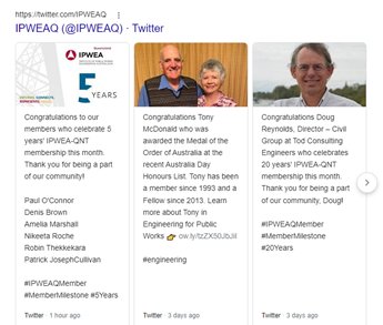 TOD_consulting's tweet photo. CONGRATULATIONS Doug - 20 yrs of IPWEA membership - what an outstanding achievement. Much has been valuable contributions within our Sunshine Coast &amp; Gympie areas. Wishing you many more successful years of service.
#ipweaqmembership #CivilEngineering #Engineering   #todconsulting https://t.co/CGoMVA8cbG