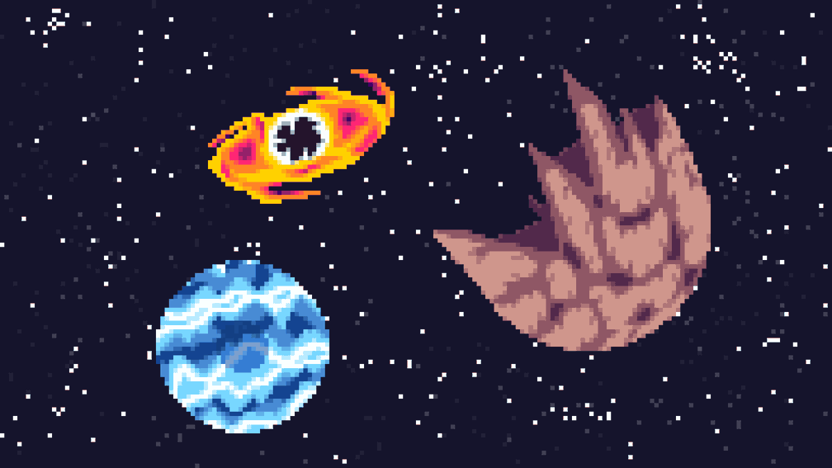 BleakSkeleton's tweet photo. Set of inhospitable planets

@Pixel_Dailies
 #pixelart #pixel_dailies #ドット絵 https://t.co/o17OtuLz6E