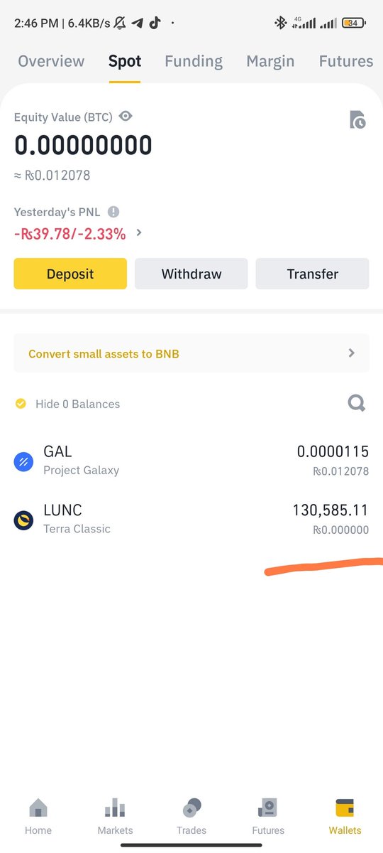 terralunaCc's tweet photo. @cz_binance @binance why here still showing zero zero account, trade is on still my wallet is showing zero any help?
#lunaClassic https://t.co/fWcwUh7OAS