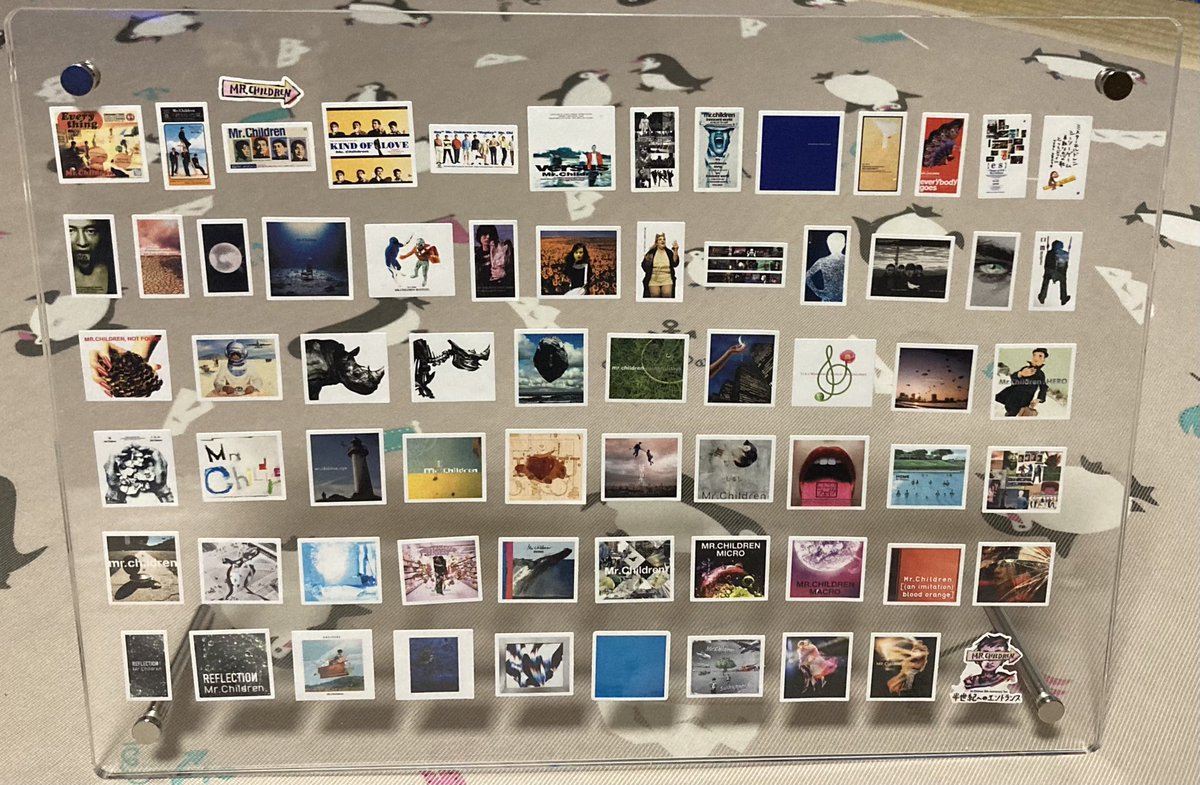 Mr.Childrenフレークシール