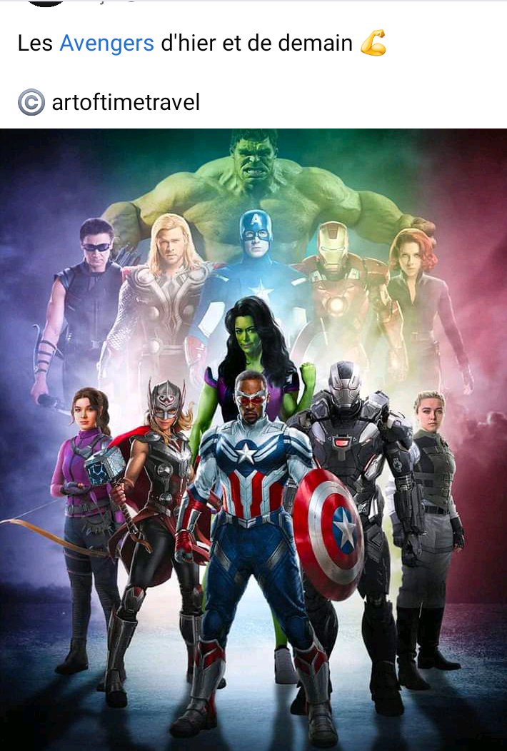 OFranchou's tweet image. Hier on avait les "😍Avengers" aujourd'hui on se retrouve avec les "Wings"🧎🏾‍♀️💔
Aucun charisme cette nouvelle équipe