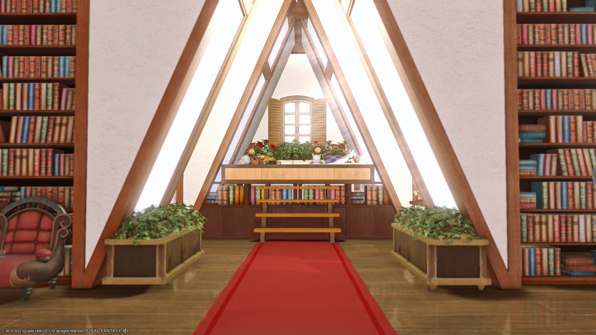 mcjsulit's tweet photo. You can't take the architect out of the gamer.

If anyone is interested in #FinalFantasyXIV and is in Materia, please feel free to go to The Penthouse Library in Sophia - Ingleside Wing 1 Room #18, 2nd Ward, Empyreum.

#FFXIV #FF14housing #leveldesign https://t.co/i2YMOTy9U5