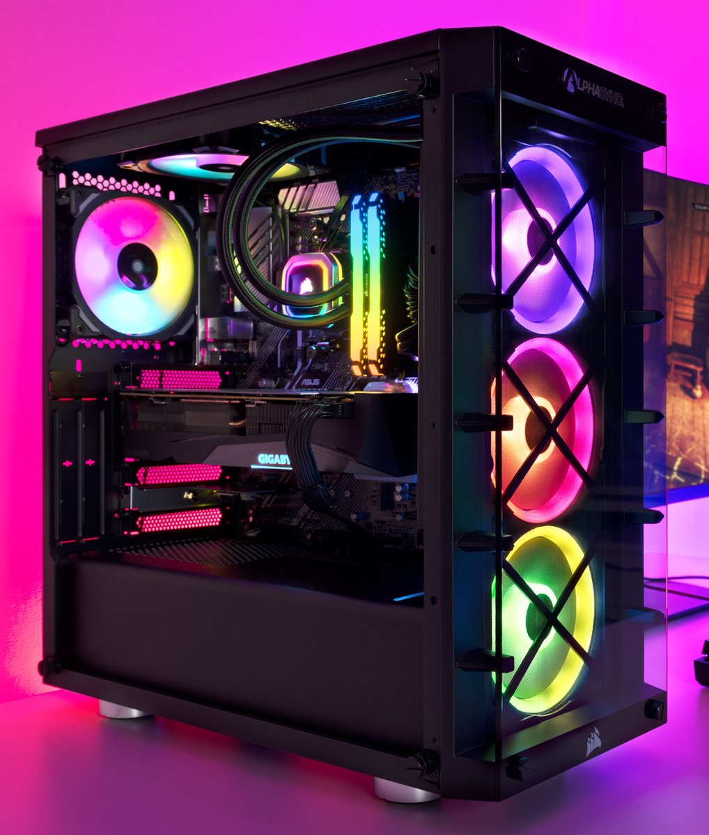 alphasyncgaming's tweet photo. ⚠️ AlphaSync crew, we're conducting some incredibly important, ̶l̶i̶f̶e̶-̶d̶e̶p̶e̶n̶d̶e̶n̶t̶ market research. ⚠️
When looking for a PC case, are you #TeamRGB or #TeamNoRGB, and do you prefer an RGB-heavy or RGB-light build? 🤔 https://t.co/mPjulj68qi