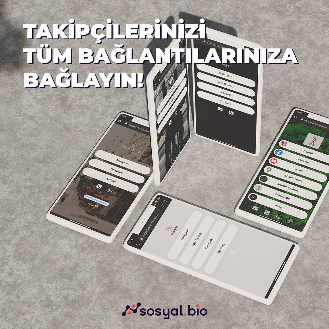 Takipçilerinizi tüm bağlantılarınıza bağlayın!

Sayfanıza birden çok bağlantı ekleyin ve Sosyal.bio'yu kullanarak tüm bağlantılarınız için daha fazla trafik gönderin.

📍 sosyal.bio

#biolink #influencerdigital #sosyalmedya #linkinbio