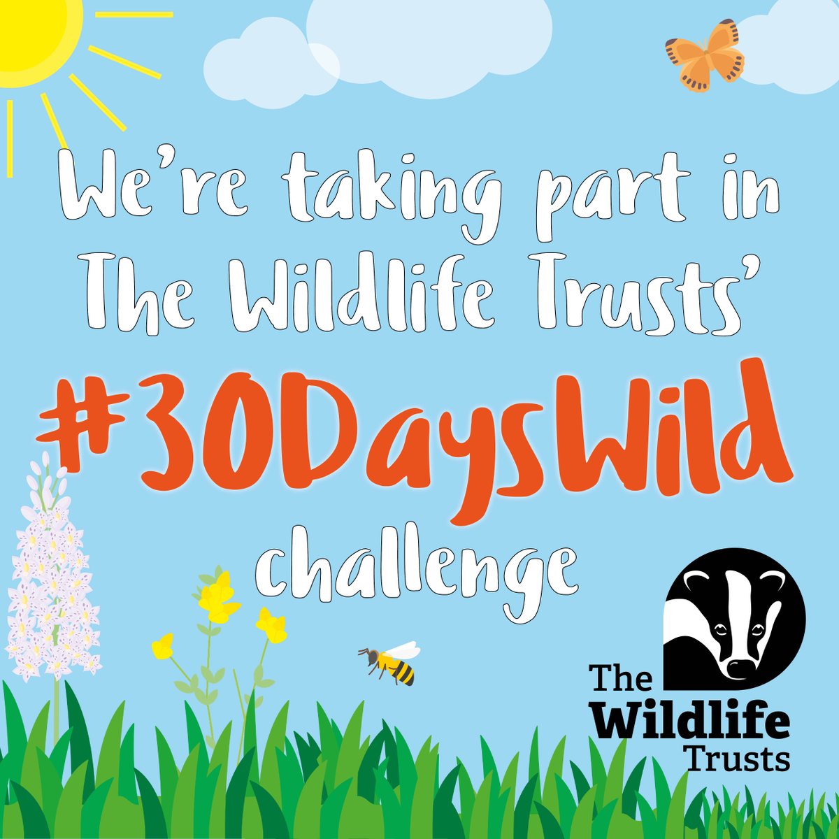 Peak Venues is taking part in The Wildlife Trusts’ #30DaysWild challenge!✨

You can also sign up to take part by heading to
wildlifetrusts.org/30dayswild where you’ll get a free pack with wildflower seeds and a wall chart 🌱