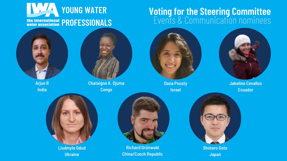 Tomorrow, 31/05, is the last day to vote for the <a href="/IWAHQ/">International Water Association</a> YWP Steering Committee 2022-2024! Check out the candidates for Events &amp; Communication and Chapter Coordination roles and vote at bit.ly/3leCQGf! <a href="/CanadaIwa/">IWA YWP Canada</a> <a href="/ItalyYwp/">YWP Italy</a> <a href="/YWP_Benelux/">YWP Benelux</a> <a href="/YWP_Spain/">YWP Spanish Chapter</a> <a href="/EcuadorYwp/">YWP Ecuador</a> <a href="/YWPAustria/">YWPAustria</a>