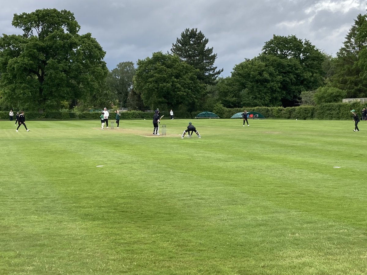 U13s Pumas vs Tigers underway at <a href="/WoodfordCC/">Woodford CC</a> Pumas batting first, 21-1 off 10overs, Burns &amp; Nuttall at the crease. Tight opening spell from Jackson &amp; Tang, and Floyd with the wicket.