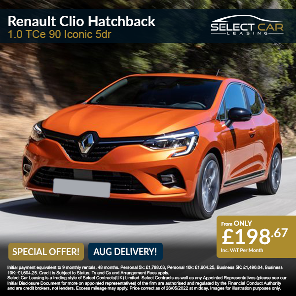 SelectGlasgow's tweet photo. Considering a new hatch? 🟧 Take a look at our Renault Clio Hatchback deals, from £198.67 a month.

👉https://t.co/suWOILlf95 https://t.co/w7yhYYtGNY