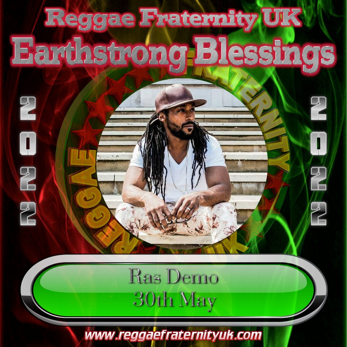 regfraternityuk's tweet photo. RFUK sends Earthday Blessings to Reggae Artist Ras Demo aka Demolition Man on his Special day 🎤🎶📣🔥🌟🎉🎈🎁🥂🍾🎂🍫🍬Fulljoy your day @rasdemo.official #innamiyardproductions #rasdemo #demolitionman #earthstrong #rfuk #reggae #reggaemusic #dancehall https://t.co/c1IDVBzcX0