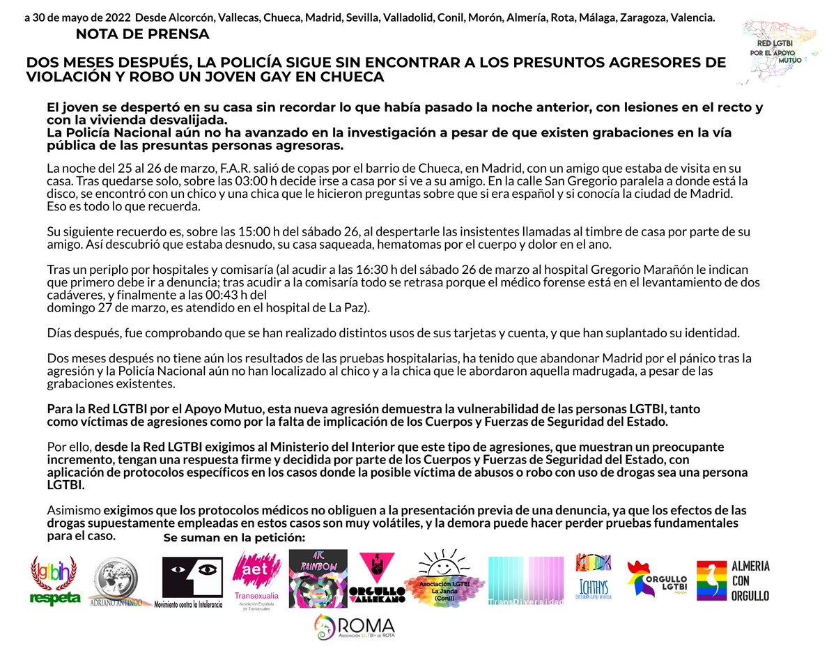 Red LGTBI Entidades y Empresas x el Apoyo Mutuo tweet media