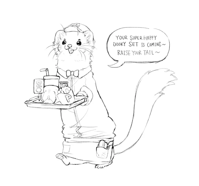 Raise your tail~ 