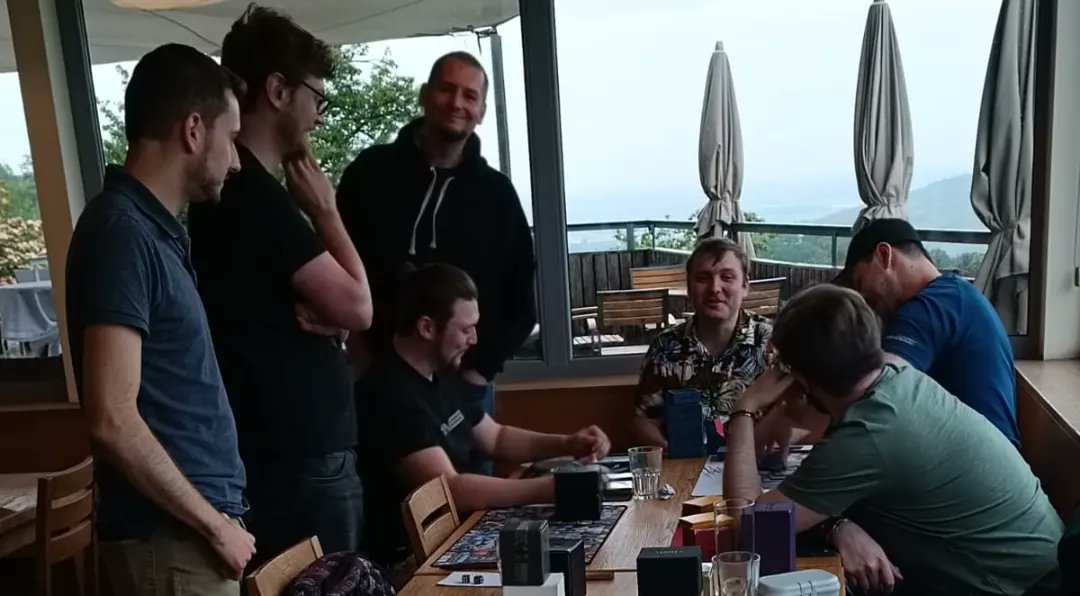 Austrian_Legacy's tweet photo. Yesterday's testing session for @4Tournaments π€
@unicornl0rd @Joba_99 @Andreas_Leom66 @FlyingDelver @just_play_helm
#mtg #mtglegacy #legacy #Italy #bluedojo #Bologna #austrianlegacy #austriaπ¦πΉ #Bologna #4seasons https://t.co/kXwWKHXAjw