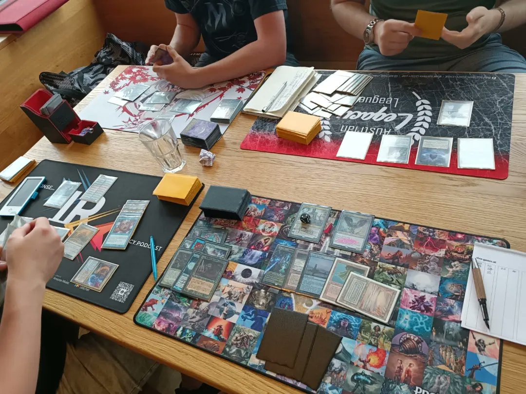 Austrian_Legacy's tweet photo. Yesterday's testing session for @4Tournaments π€
@unicornl0rd @Joba_99 @Andreas_Leom66 @FlyingDelver @just_play_helm
#mtg #mtglegacy #legacy #Italy #bluedojo #Bologna #austrianlegacy #austriaπ¦πΉ #Bologna #4seasons https://t.co/kXwWKHXAjw