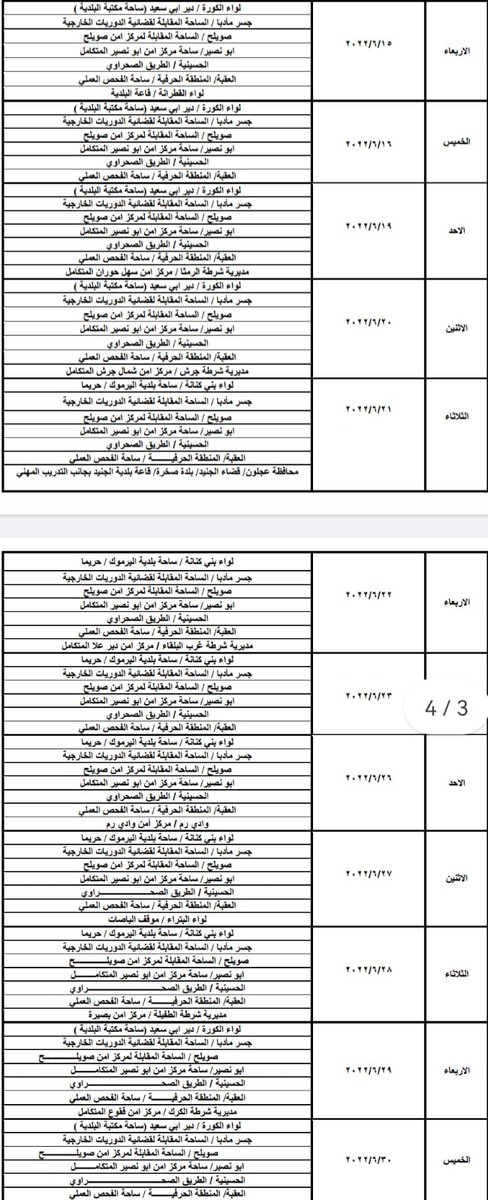 Police_Jo's tweet photo. إدارة ترخيص السواقين والمركبات تعلن عن مواعيد العمل بجولات الترخيص المتنقل ضمن المبادرة الابتكارية ( بنوصلك ) خلال شهر حزيران لعام 2022م في عدد من مناطق المملكة ، حيث ستكون ساعات الدوام للترخيص المتنقل من الساعة 8:00 صباحاً وحتى الساعة 2:00 ظهراً.

#الأمن_العام #الاردن https://t.co/cexT1GLiCT